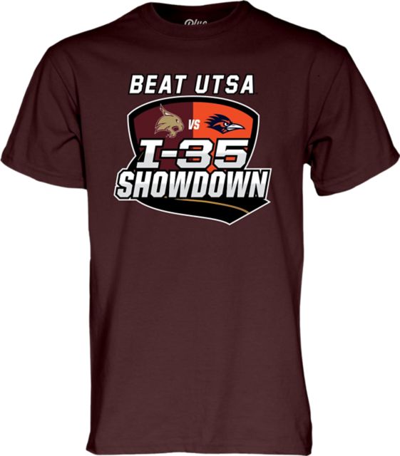 Texas State University Football I-35 Showdown Beat UTSA Short Sleeve T-Shirt