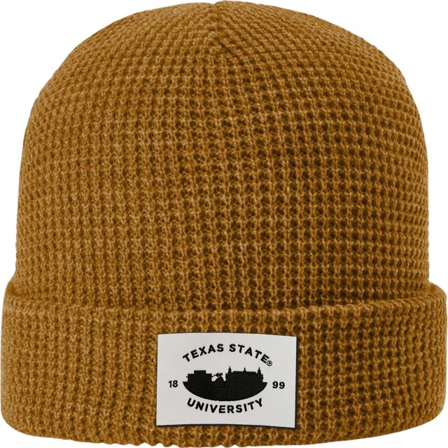 Texas State University Women's Waffle Patch Beanie
