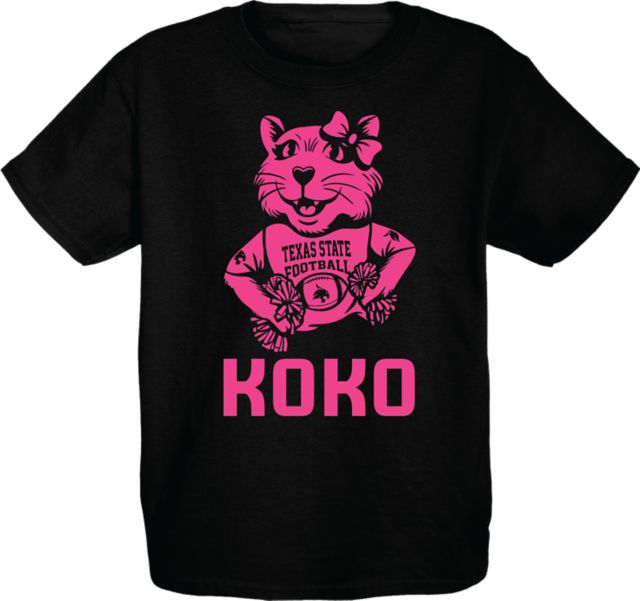 Texas State University Bobcats Youth Short Sleeve T-Shirt