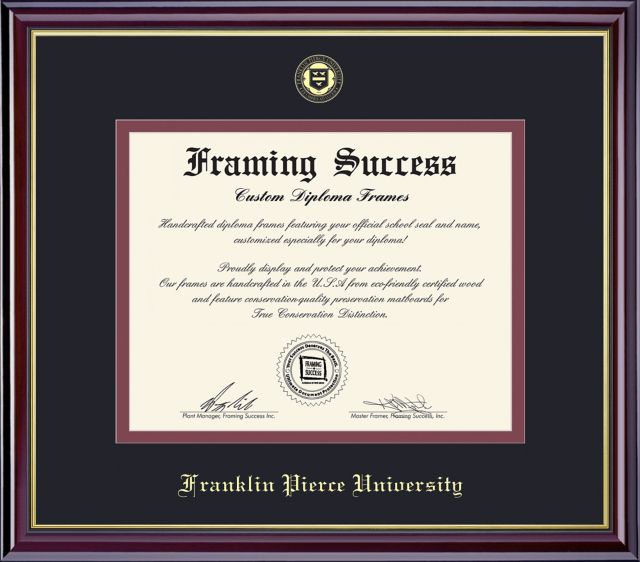 Franklin Pierce University 8.5'' x 11'' Windsor Diploma Frame