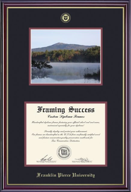 Franklin Pierce University 8.5'' x 11'' Windsor Diploma Frame