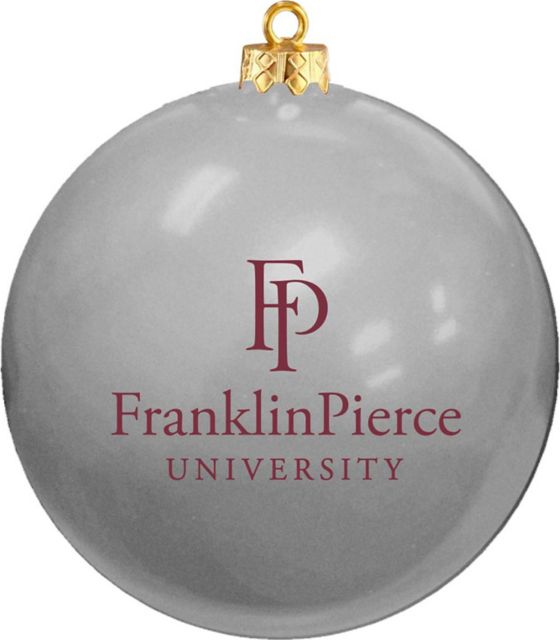Franklin Pierce University Shatterproof Round Ornament
