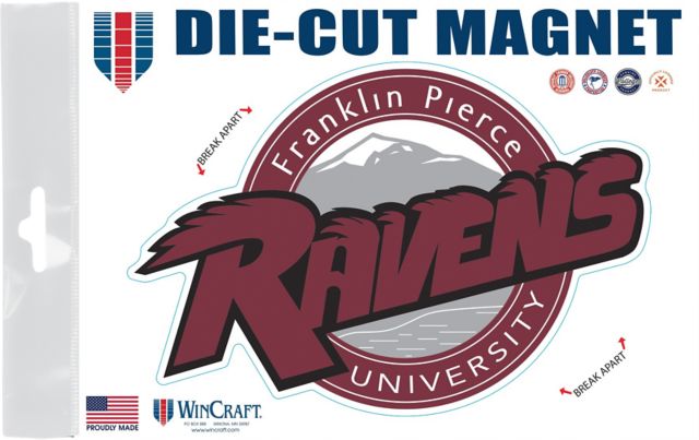 Franklin Pierce University Ravens 3 x 5 Magnet