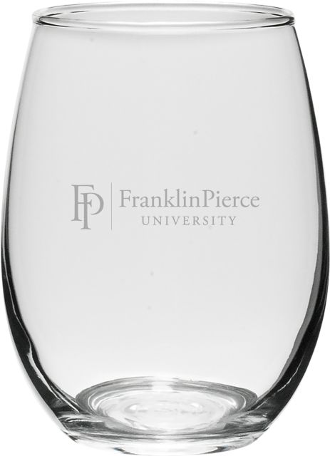 Franklin Pierce University 21 oz. Wine Glass