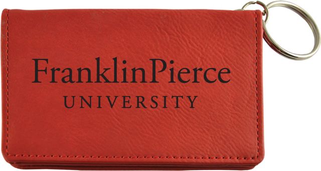 Franklin Pierce University Leather ID Holder
