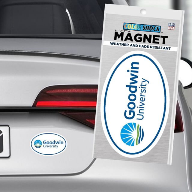 Goodwin University 4" x 4" Magnet