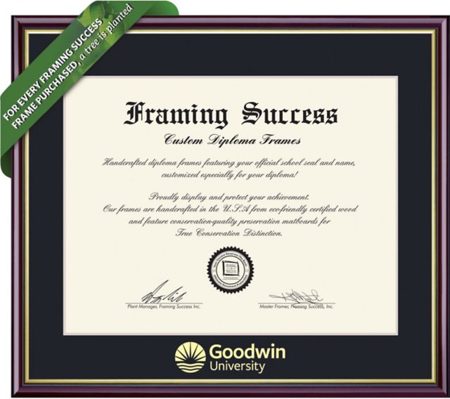 Goodwin University 11'' x 14'' Value Price Academic Diploma Frame