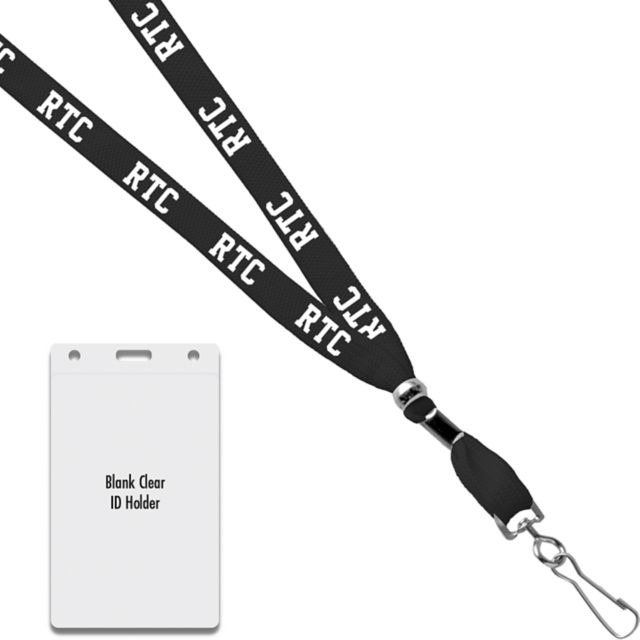 Renton Technical College Card Dispenser Lanyard