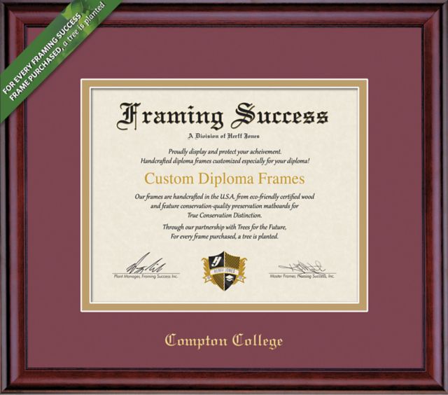 Compton College 8'' x 10'' Classic Diploma Frame