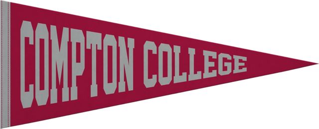 Compton College 12x30 Pennant