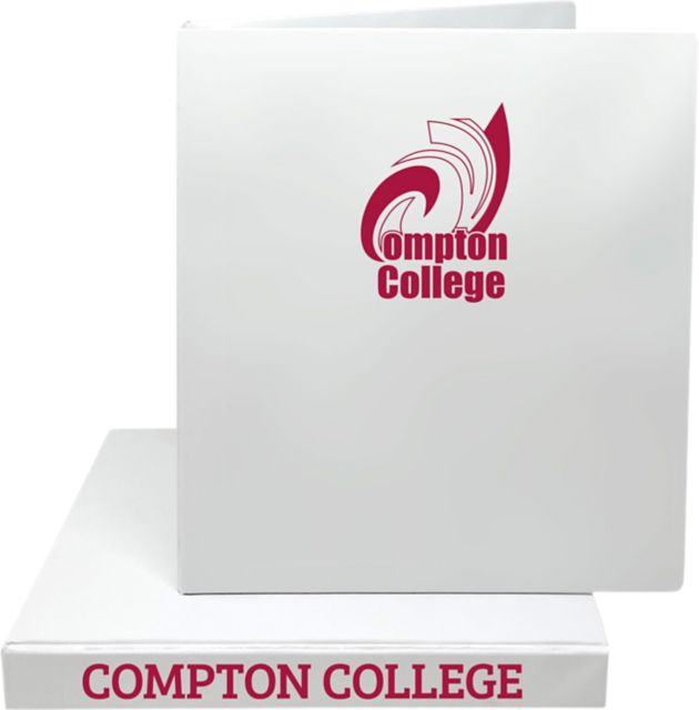 Compton College 1'' Vinyl Binder