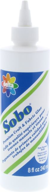 SOBO GLUE SQZ BOTTLE 8OZ