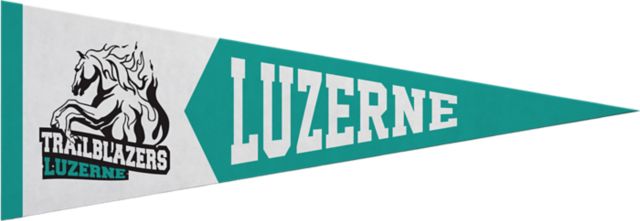 Luzerne County Community College 5x15 Blaze Pennant