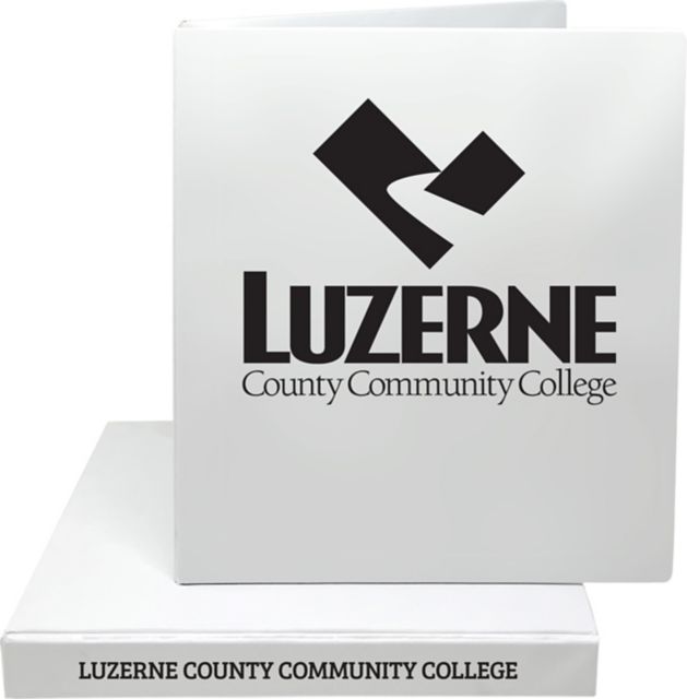 Luzerne County Community College 1'' Vinyl Binder