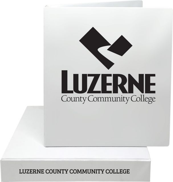 Luzerne County Community College 1.5'' Vinyl Binder