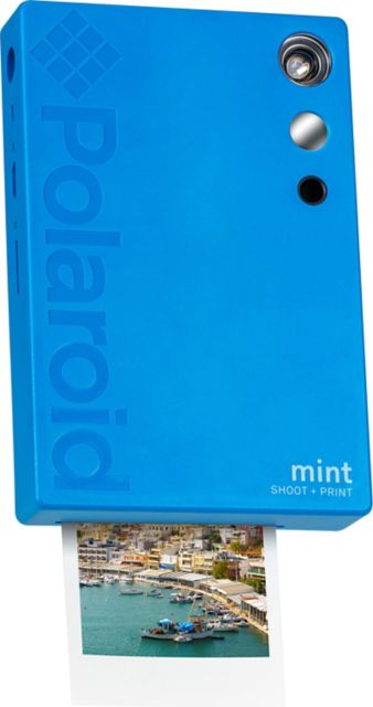 POLAROID MINT 2N1 CAMERA + PRINTER BLUE
