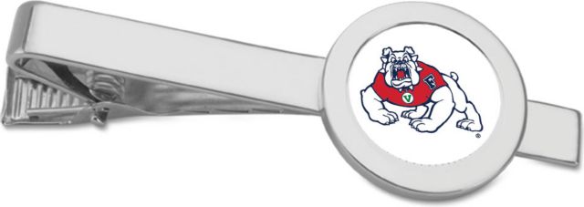 CSI Silver Tie Bar With Colored Medallian - ONLINE ONLY