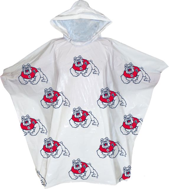Fresno State Bulldogs Rain Poncho