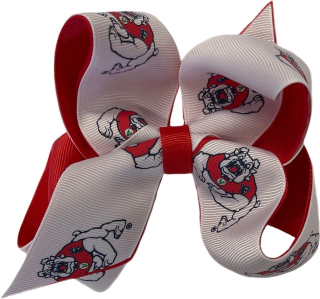 Fresno State Child 2-Toned Hairbow