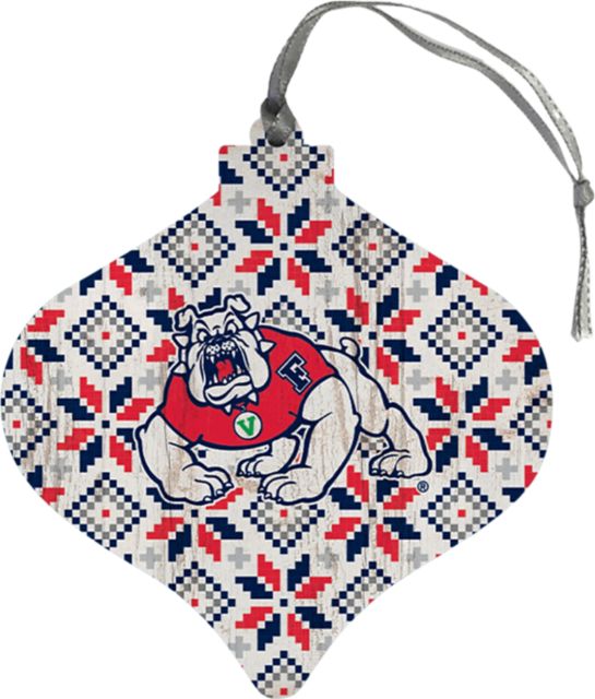 Fresno State Sweater Bulb Ornament
