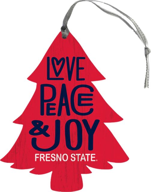 Fresno State Tree Ornament