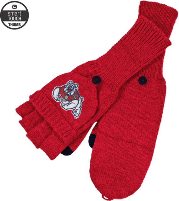 Fresno State Bulldogs Women's Mittens