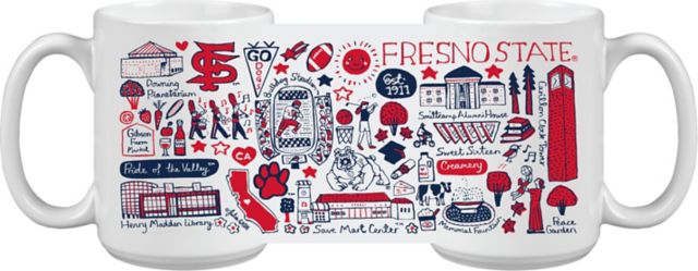 Fresno State Julia Gash 15 oz. Mug