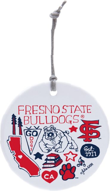 Fresno State Ornament