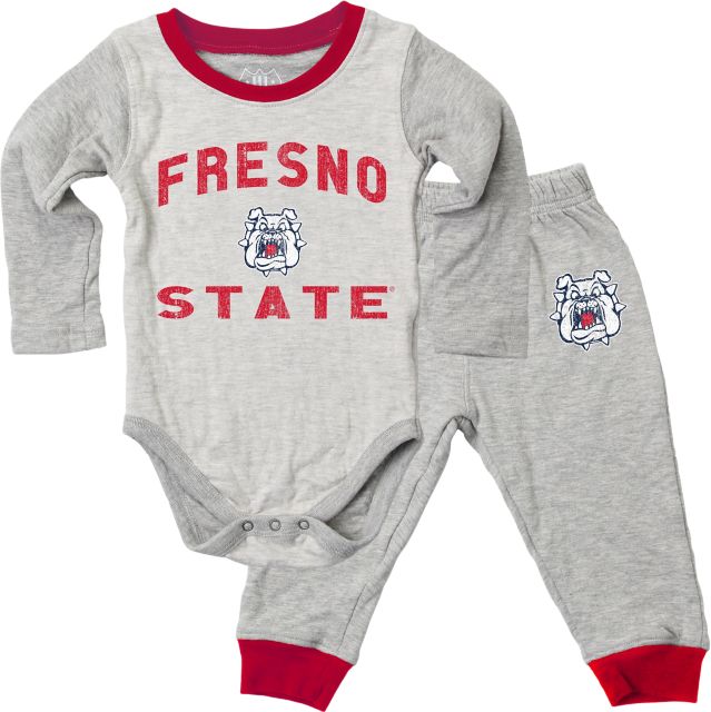 Fresno State Bulldogs Infant Bodysuit & Pant Set
