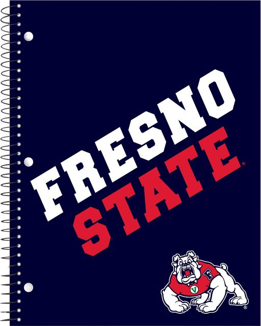Fresno State 1 Subject Notebook