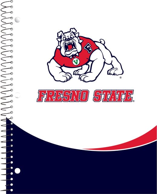 Fresno State 1 Subject Notebook
