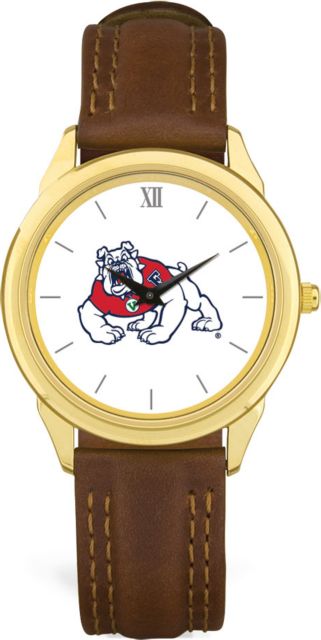 CSI Brownleather Wristwatch With  Colored Medallion - ONLINE ONLY