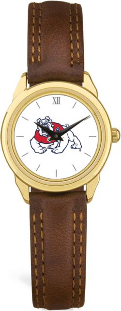CSI Withomens Browithn Leather Withatch With Colored Medallion - ONLINE ONLY