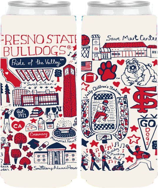 Fresno State Slim Can Coozie