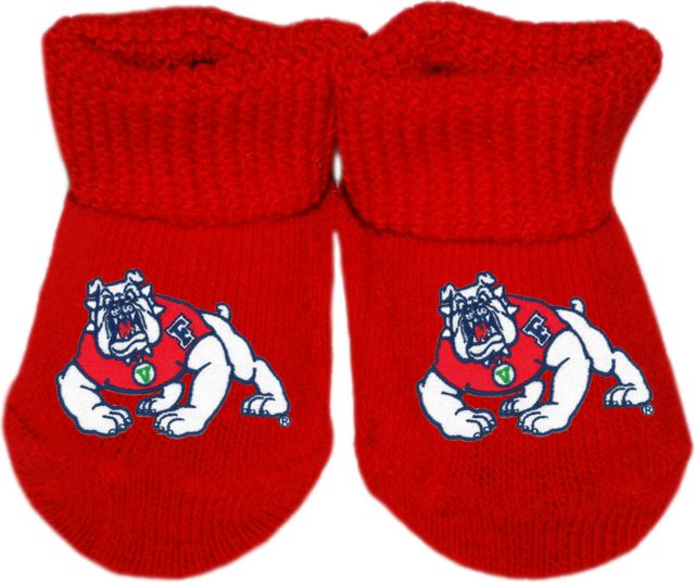 Fresno State Baby Booties