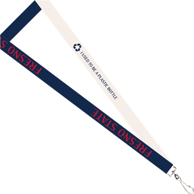 Fresno State Recycled Lanyard