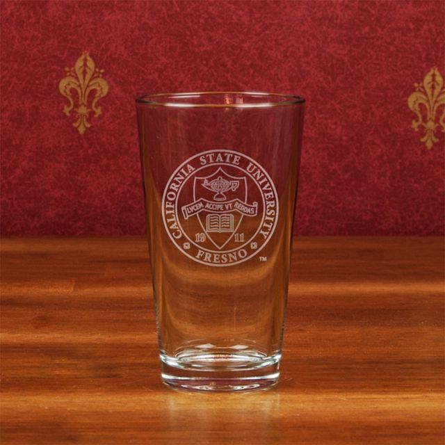 Fresno State 16 oz. Mixing Glass
