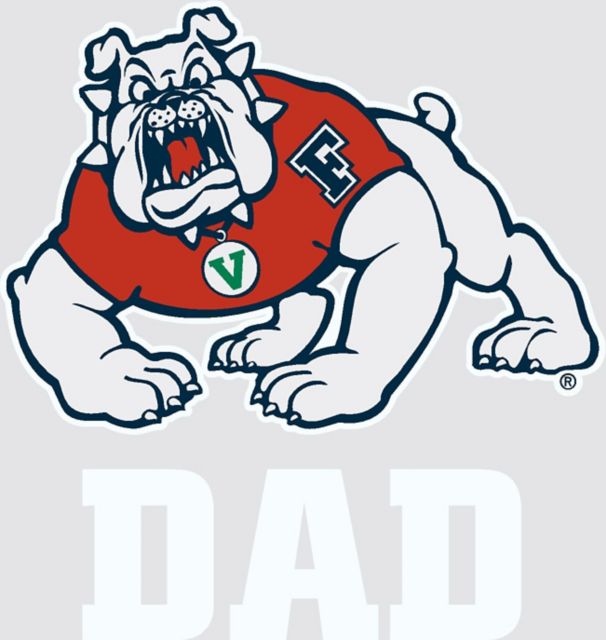 Fresno State Bulldogs Dad Decal