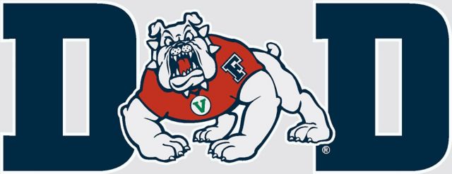 Fresno State Bulldogs Dad Decal