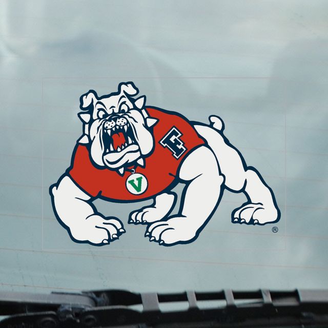 Fresno State Bulldogs Cling Decal