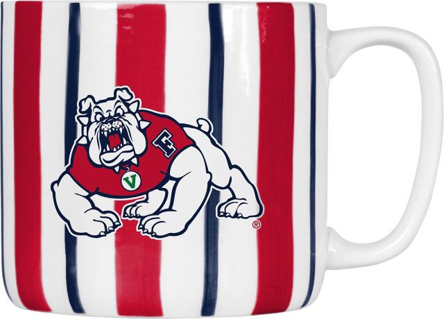 Fresno State 16oz Brushstroke Stripe Mug