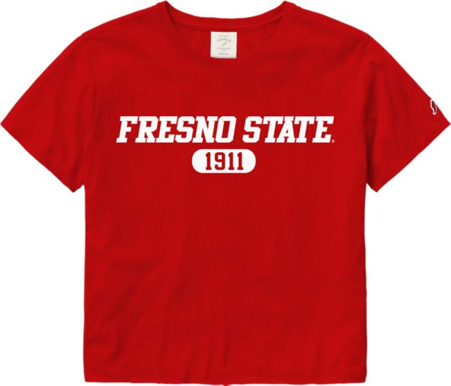 Fresno State Women's Crop Short Sleeve T-Shirt