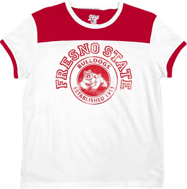 Men's Red Fresno State Bulldogs T-Shirt 