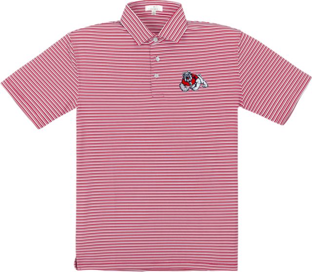 Fresno State Performance Stripe Polo