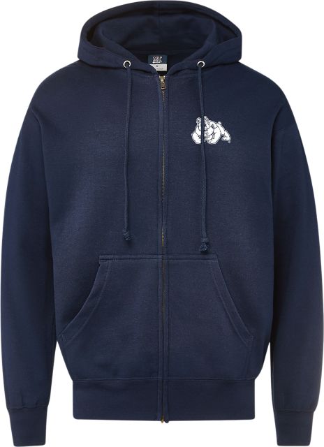 Fresno State Bulldogs Full Zip Hood