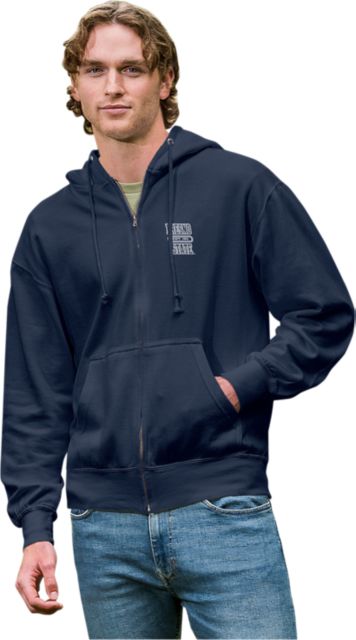 Fresno State Bulldogs Full Zip Hooded Sweatshirt