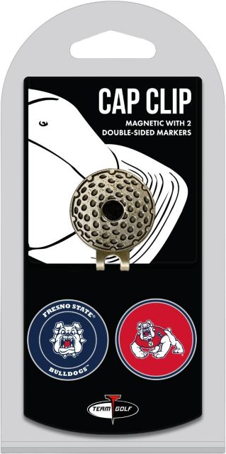 Fresno State Golf Cap Clip and Ball Marker Set