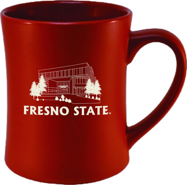 Fresno State 16 oz. Etched Matte Mug