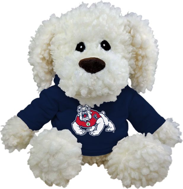 Fresno State Bulldogs 10'' Mop Dogs with Hood Plush