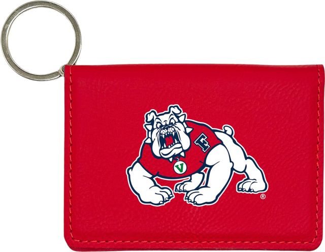 Fresno State Bulldogs Leather ID Holder
